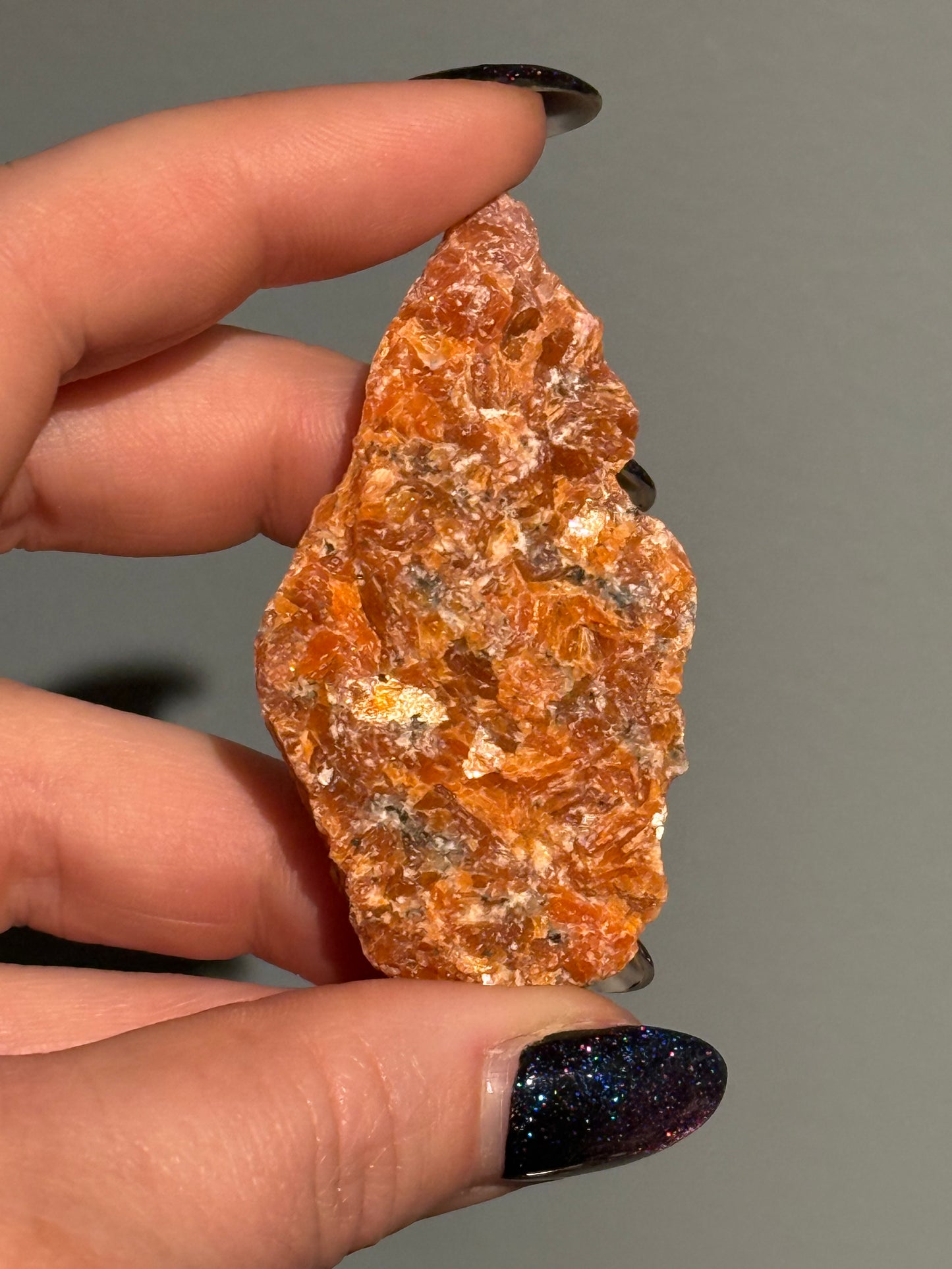 Orchid Calcite - Raw