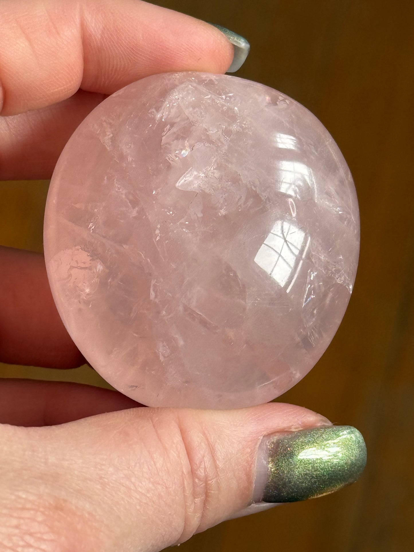 Rose Quartz Palm Stones