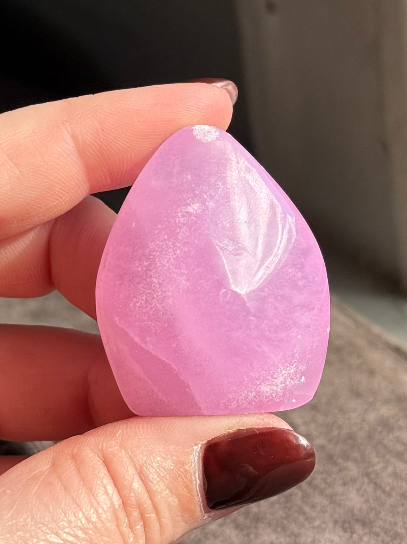Pink Aragonite Specimens