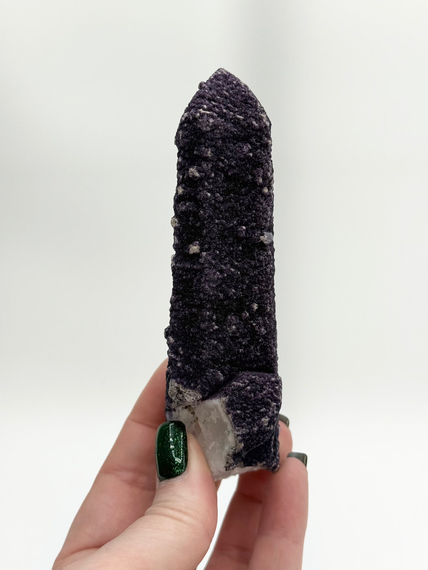 Fluorite over Quartz