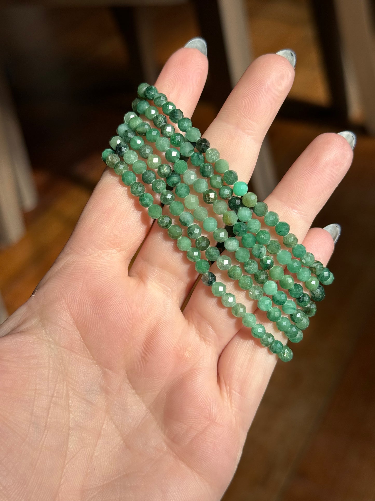 4mm Faceted Bracelets