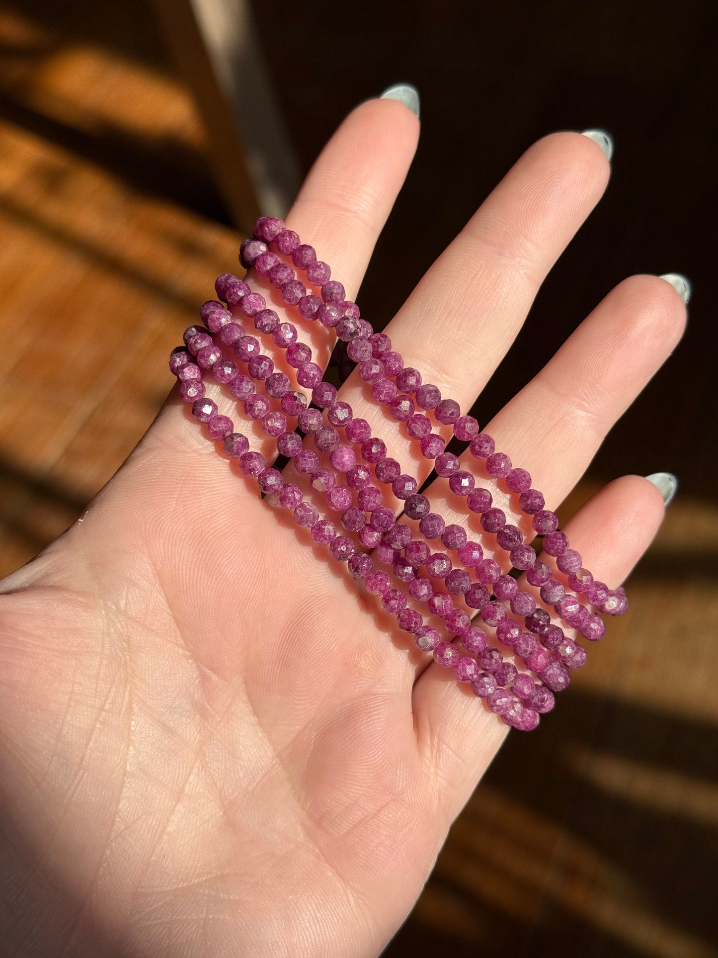 4mm Faceted Bracelets