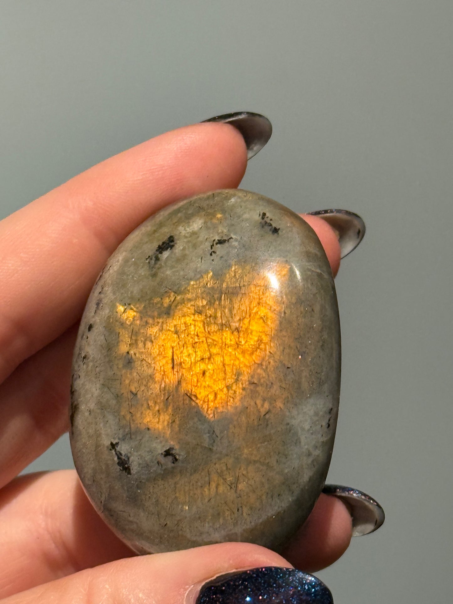 Labradorite Palm Stones