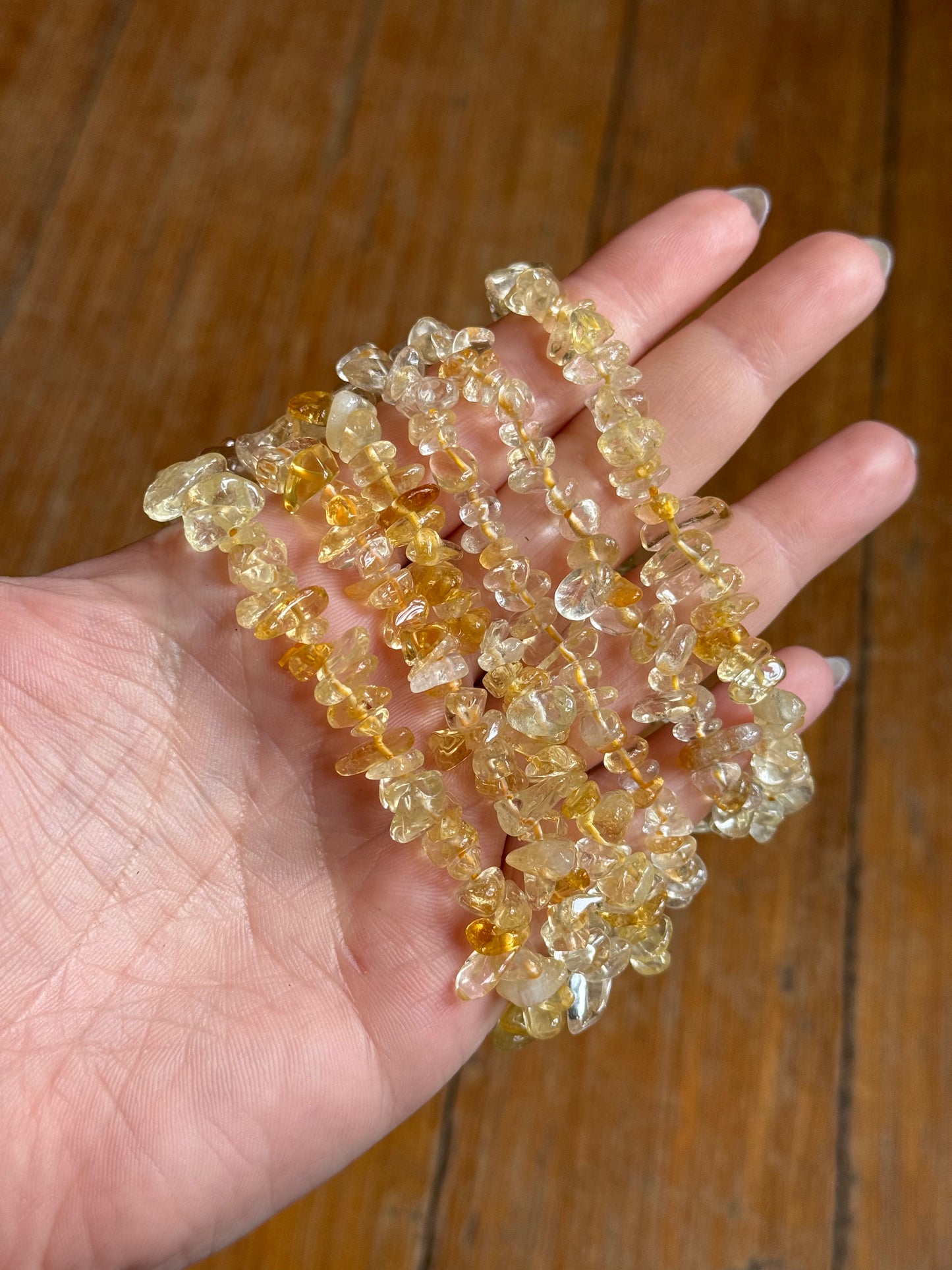 Crystal Chip Bracelets