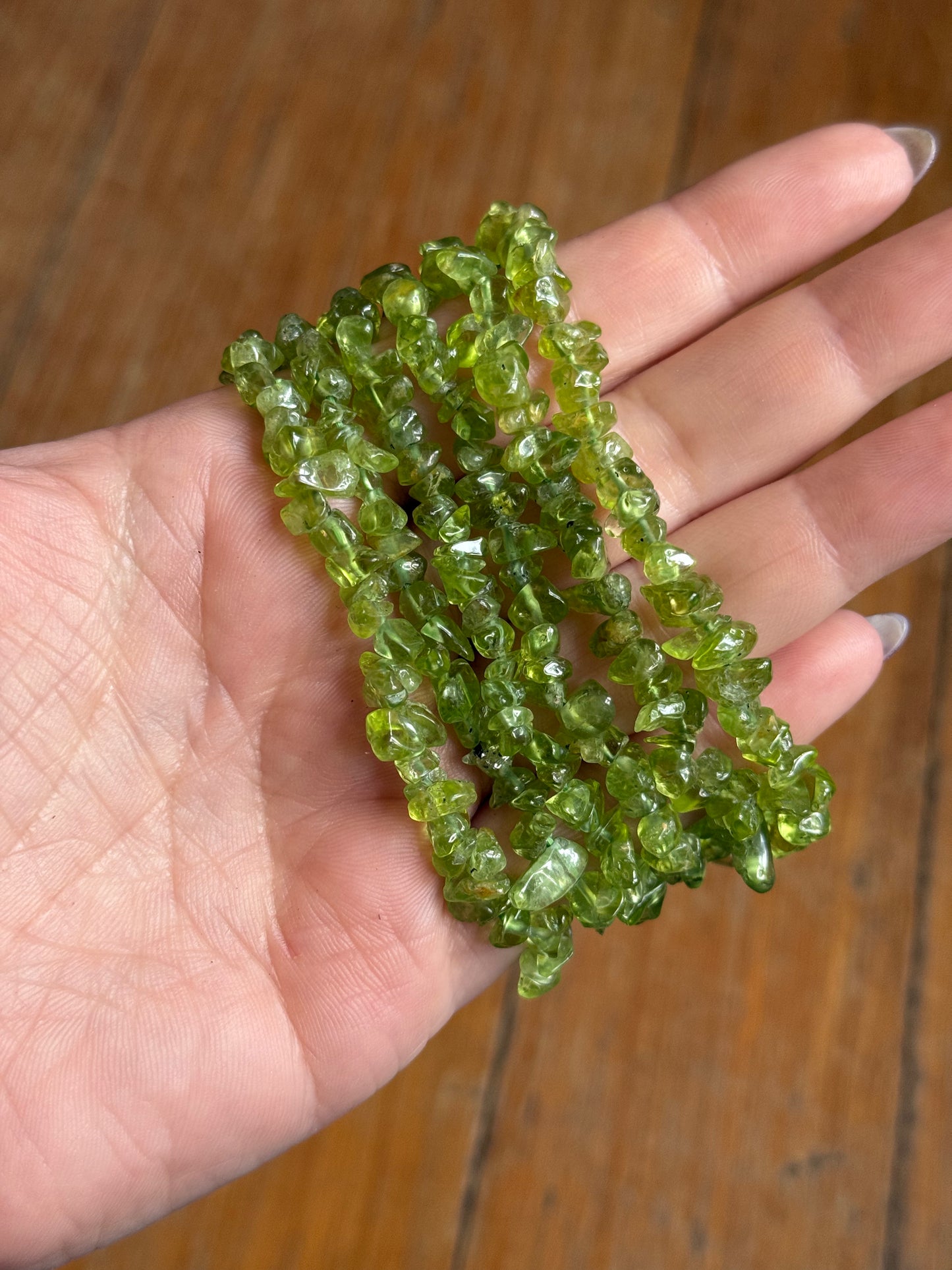 Crystal Chip Bracelets