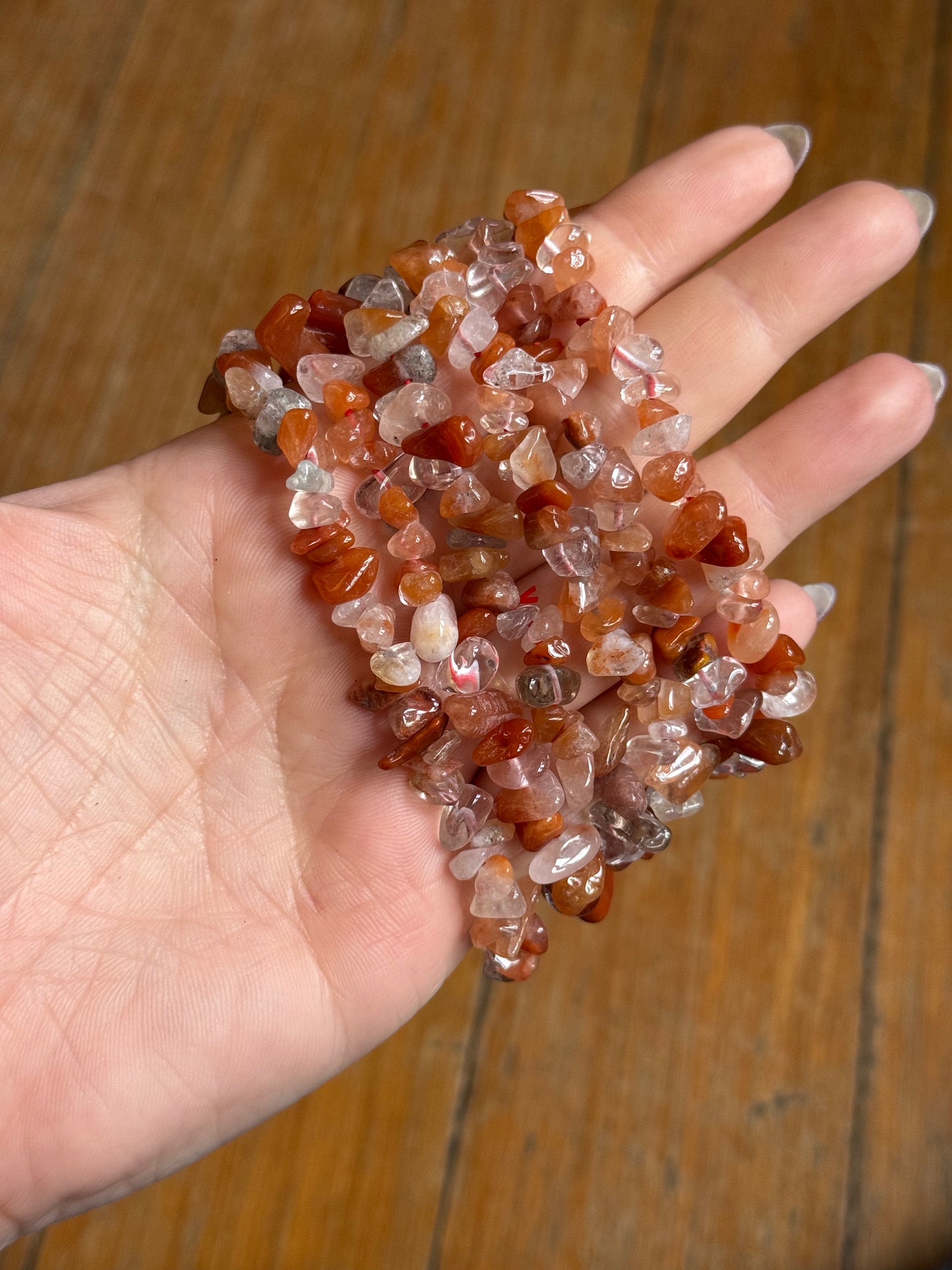 Crystal Chip Bracelets