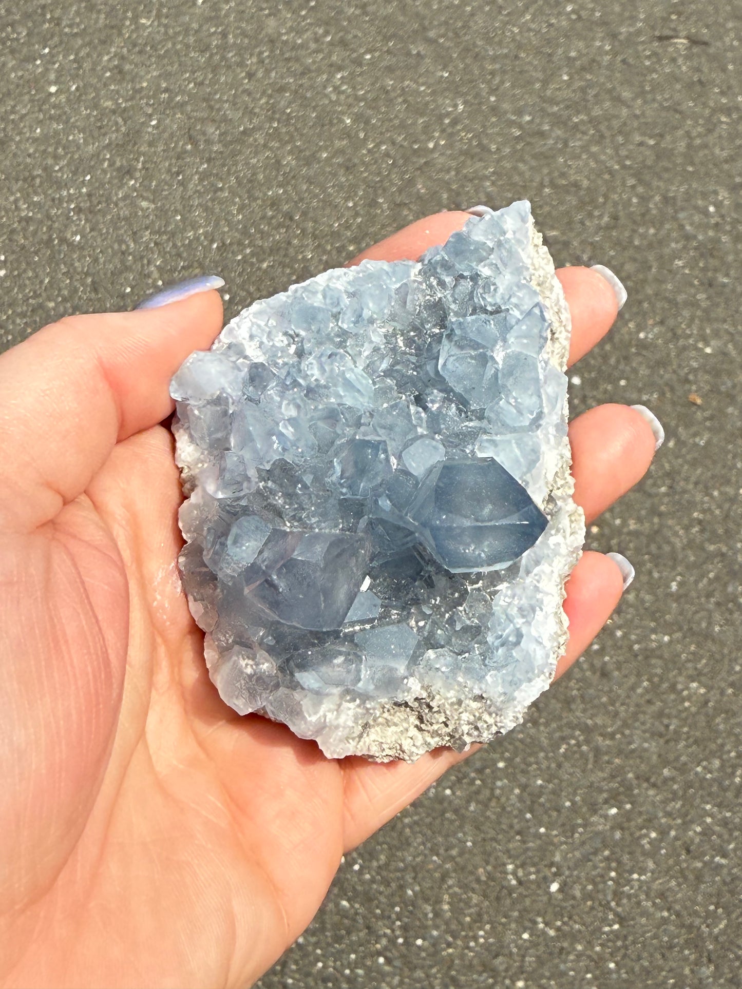 Celestite Cluster