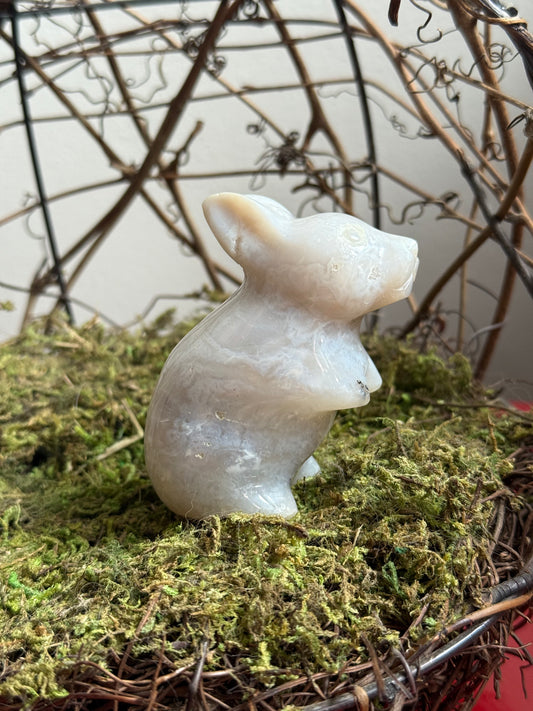 Dendritic Agate Bunny