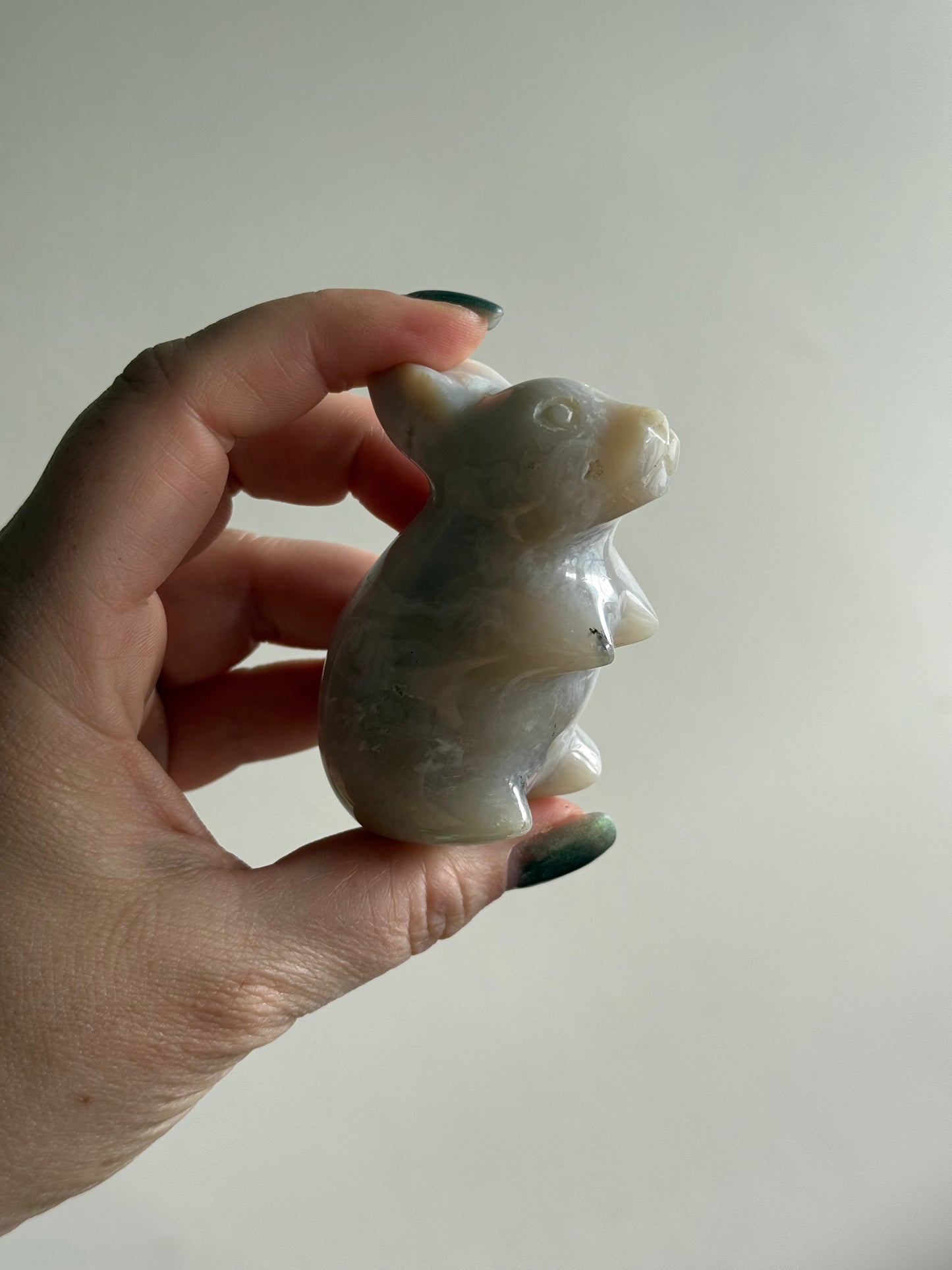 Dendritic Agate Bunny