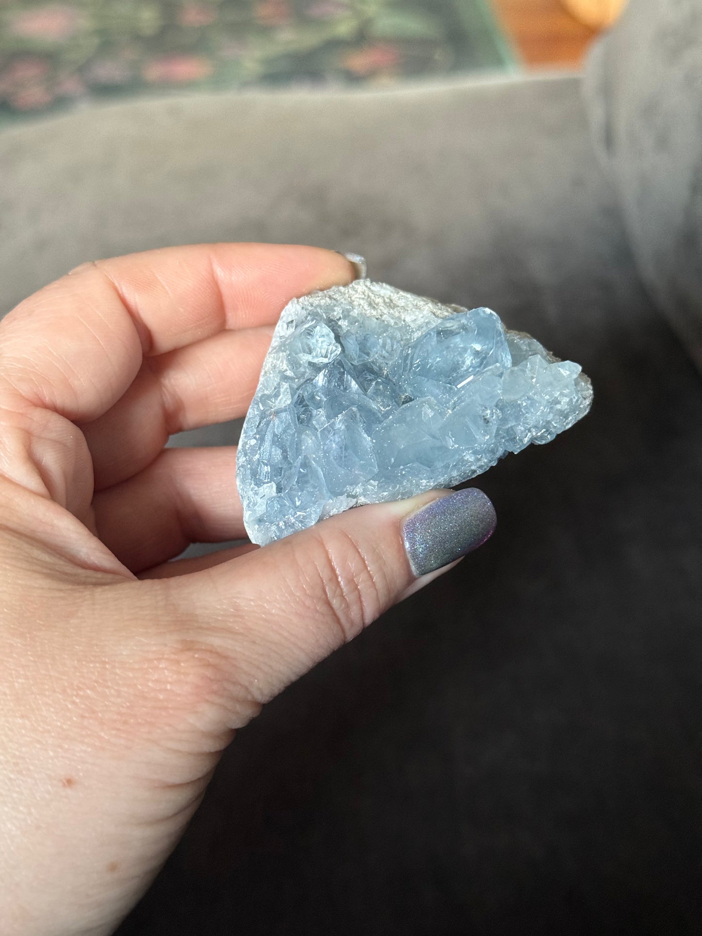 Celestite Cluster