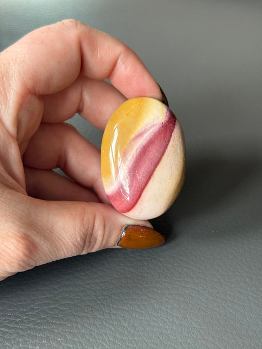 Mookaite Palm Stones