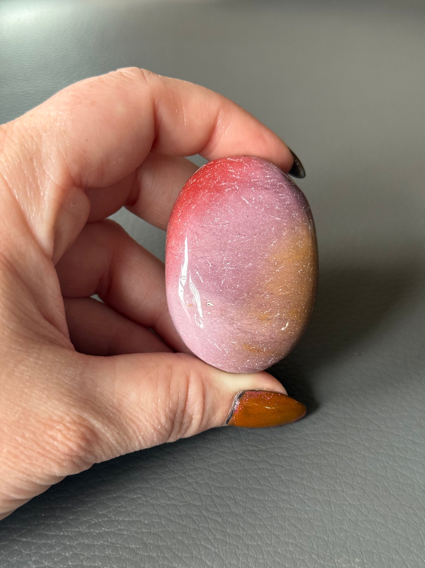 Mookaite Palm Stones