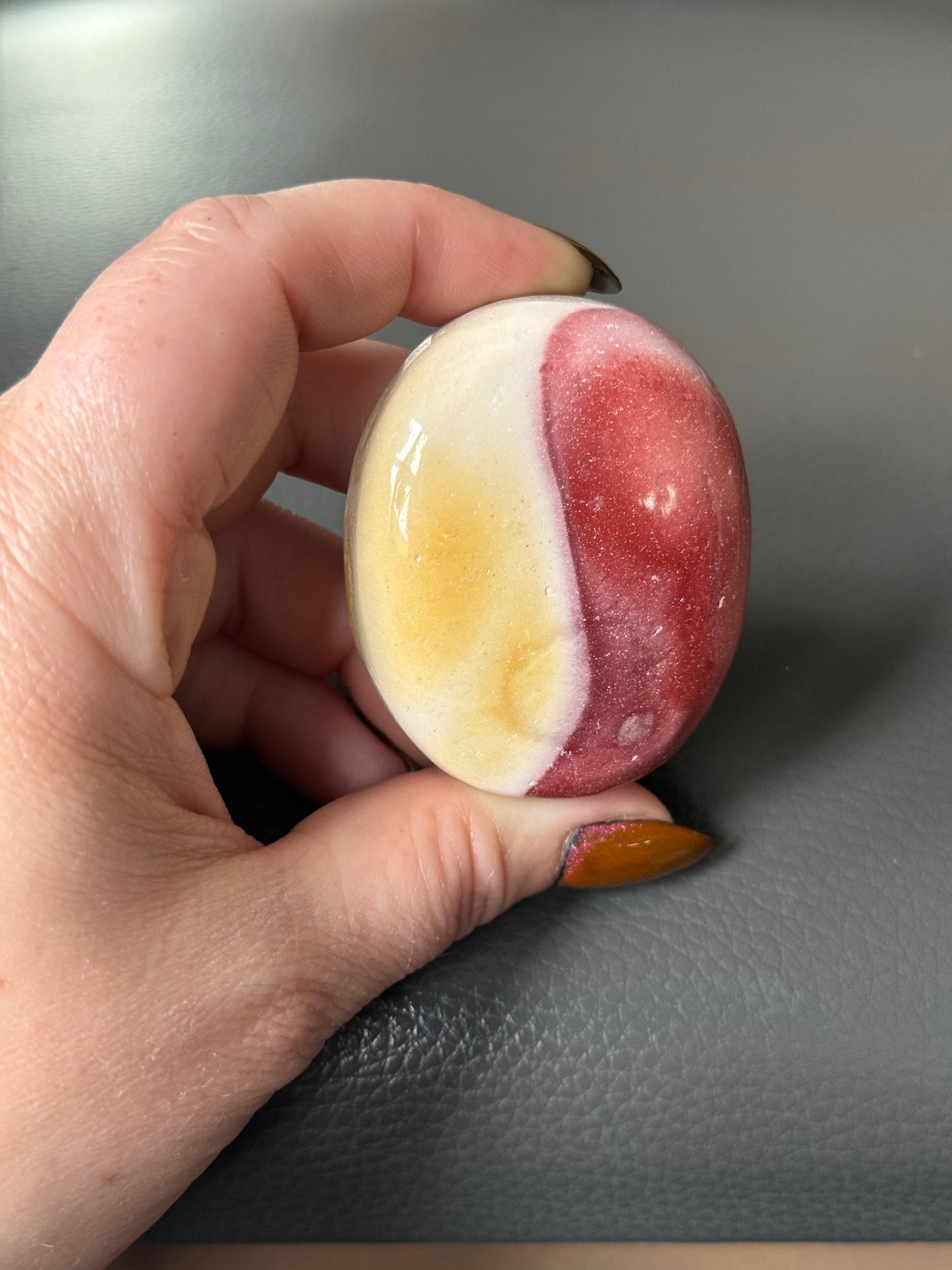 Mookaite Palm Stones