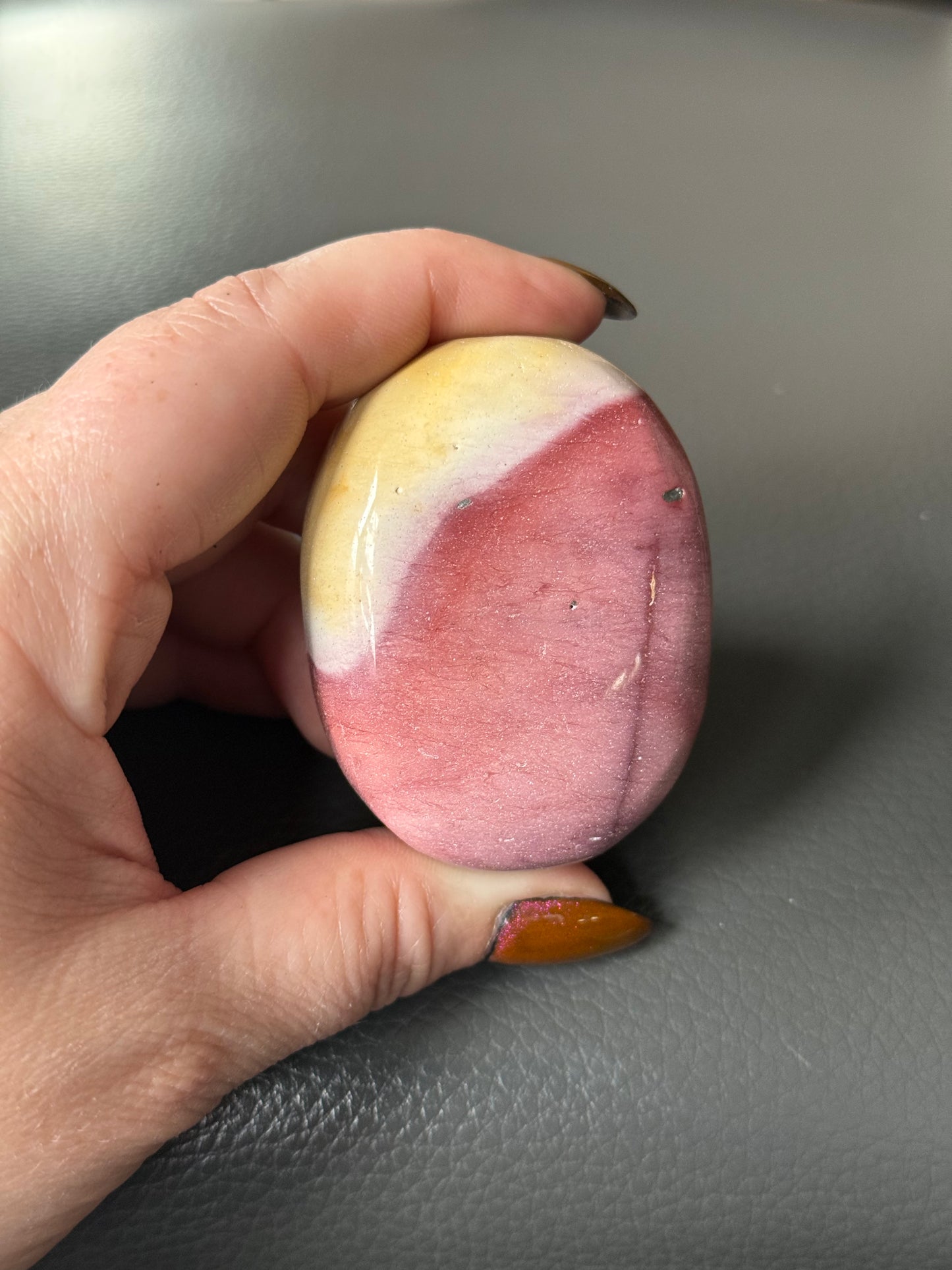 Mookaite Palm Stones