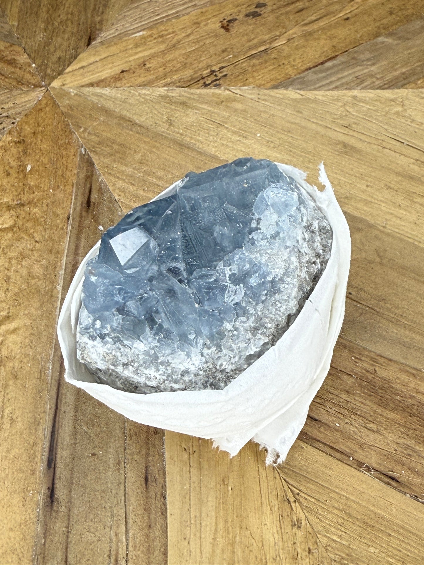 Celestite Cluster