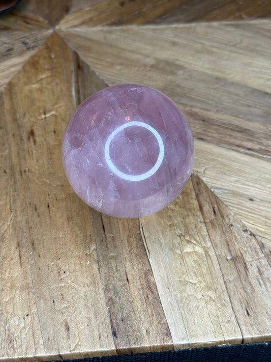 Star Rose Quartz Spheres