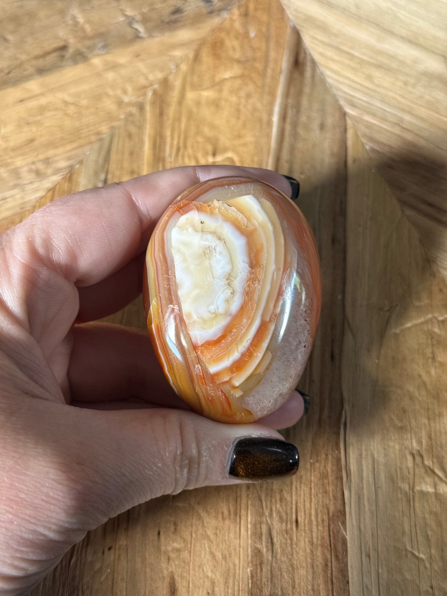 Carnelian Palm Stones