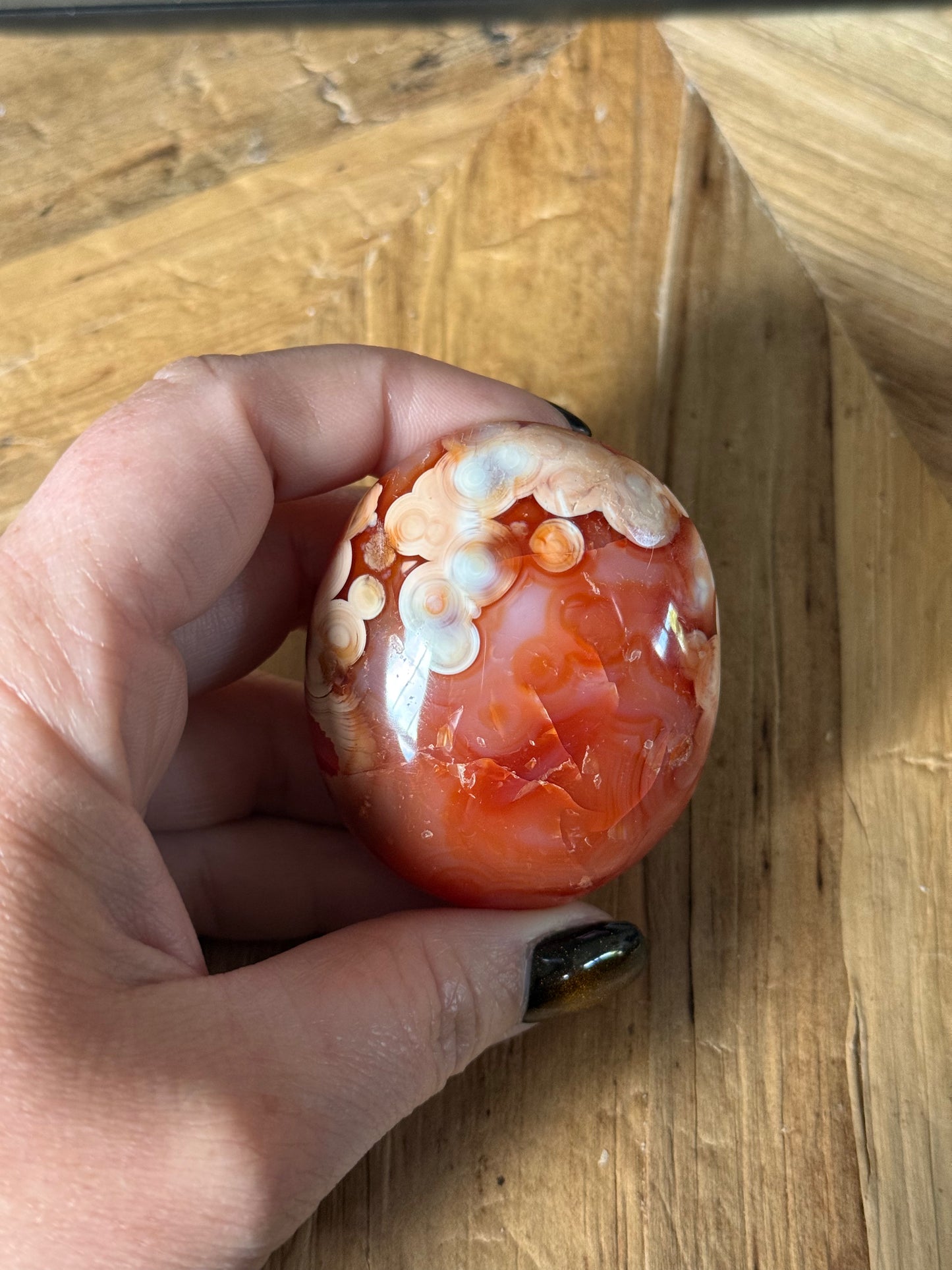 Carnelian Palm Stones