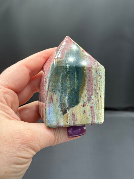 Unicorn Jasper Faceted Freeform’s