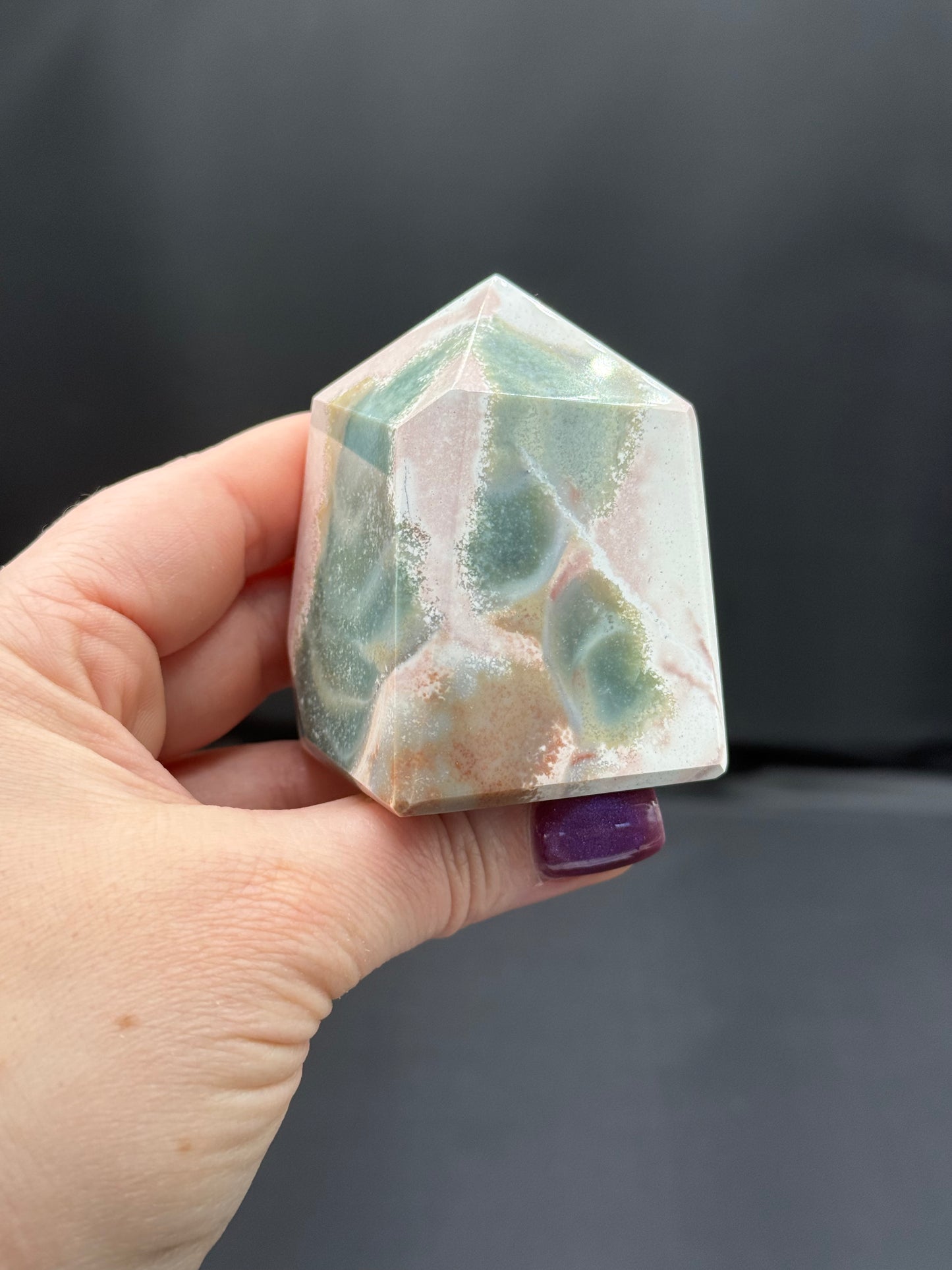 Unicorn Jasper Faceted Freeform’s