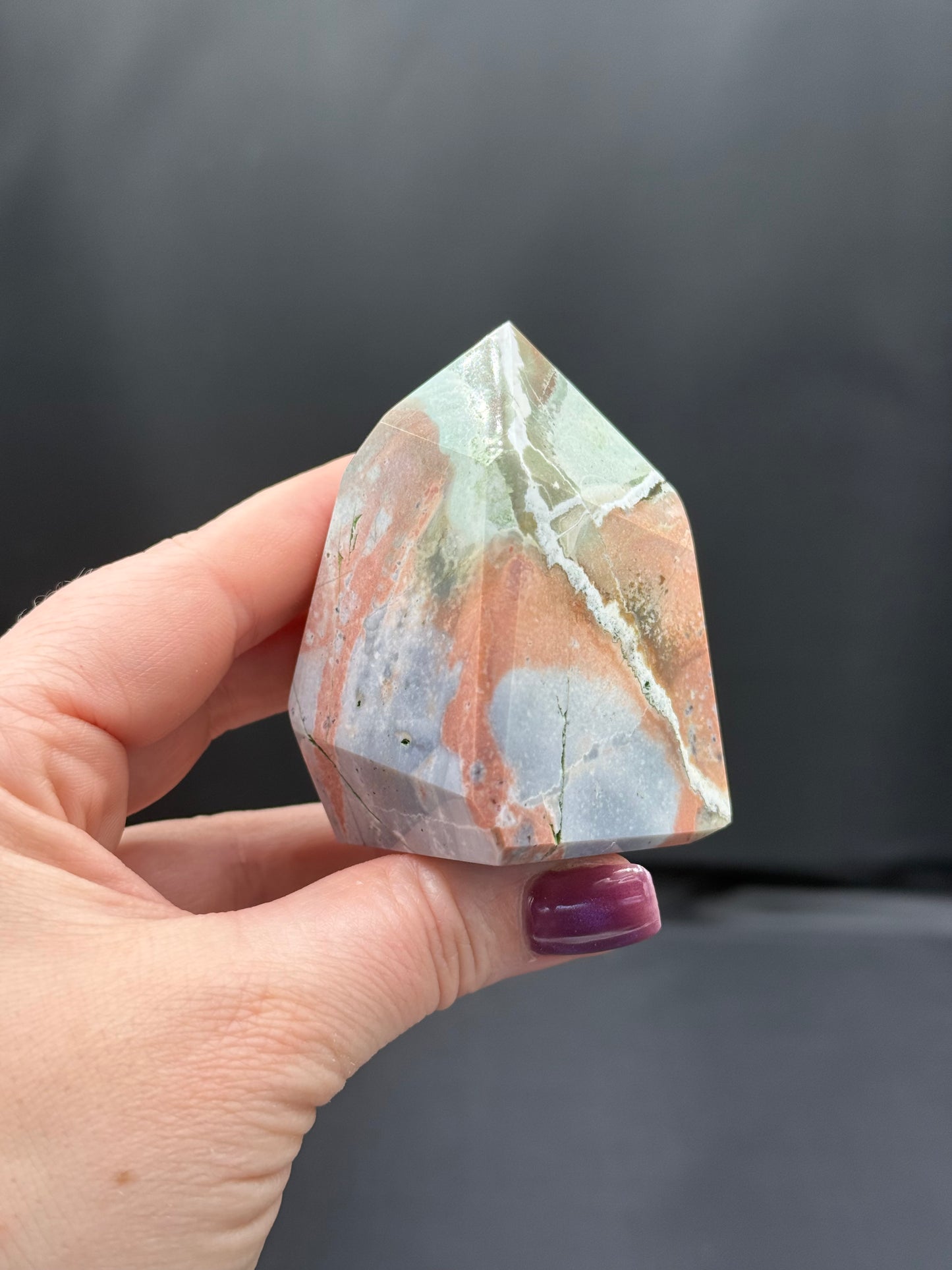 Unicorn Jasper Faceted Freeform’s