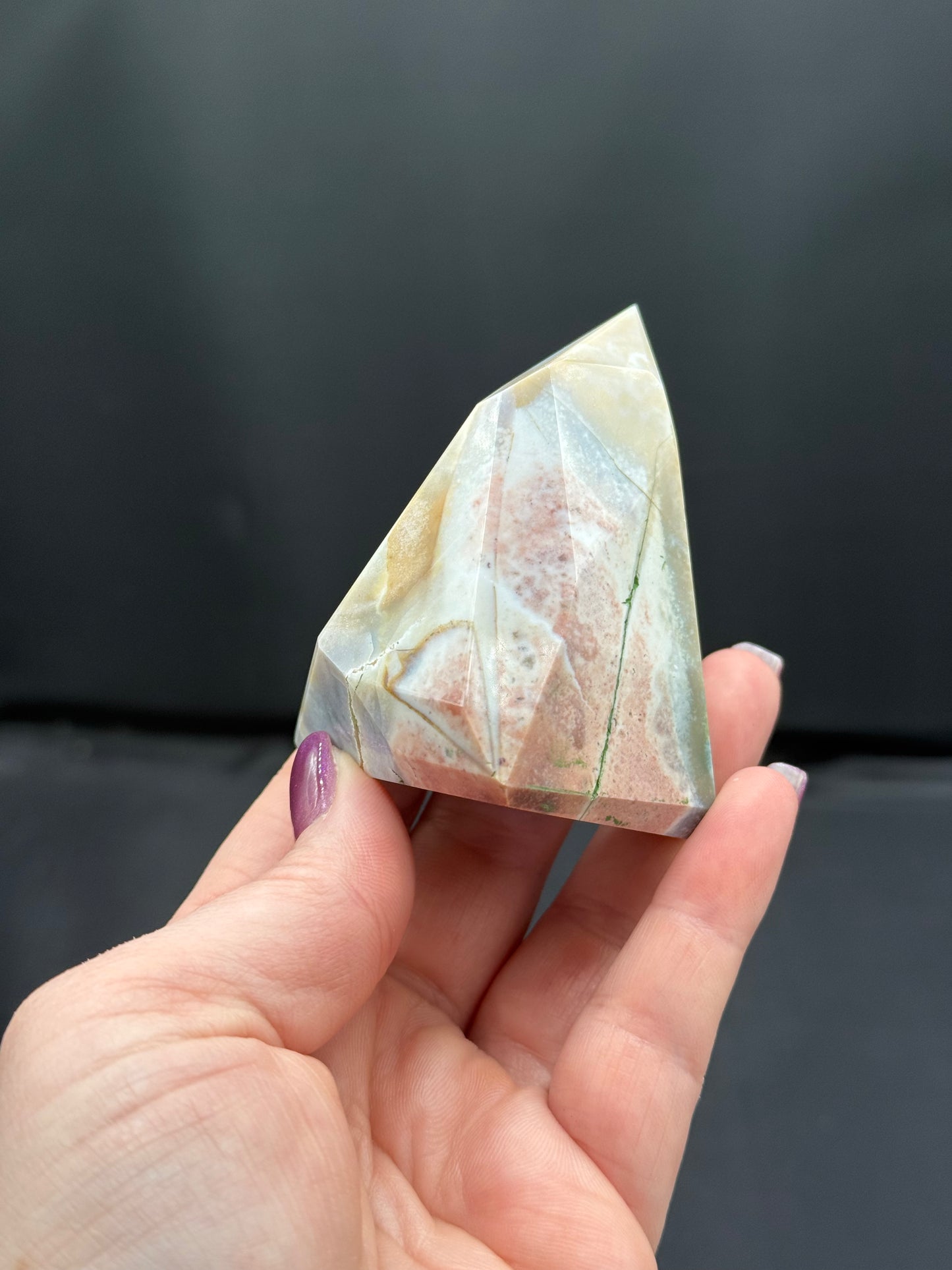 Unicorn Jasper Faceted Freeform’s