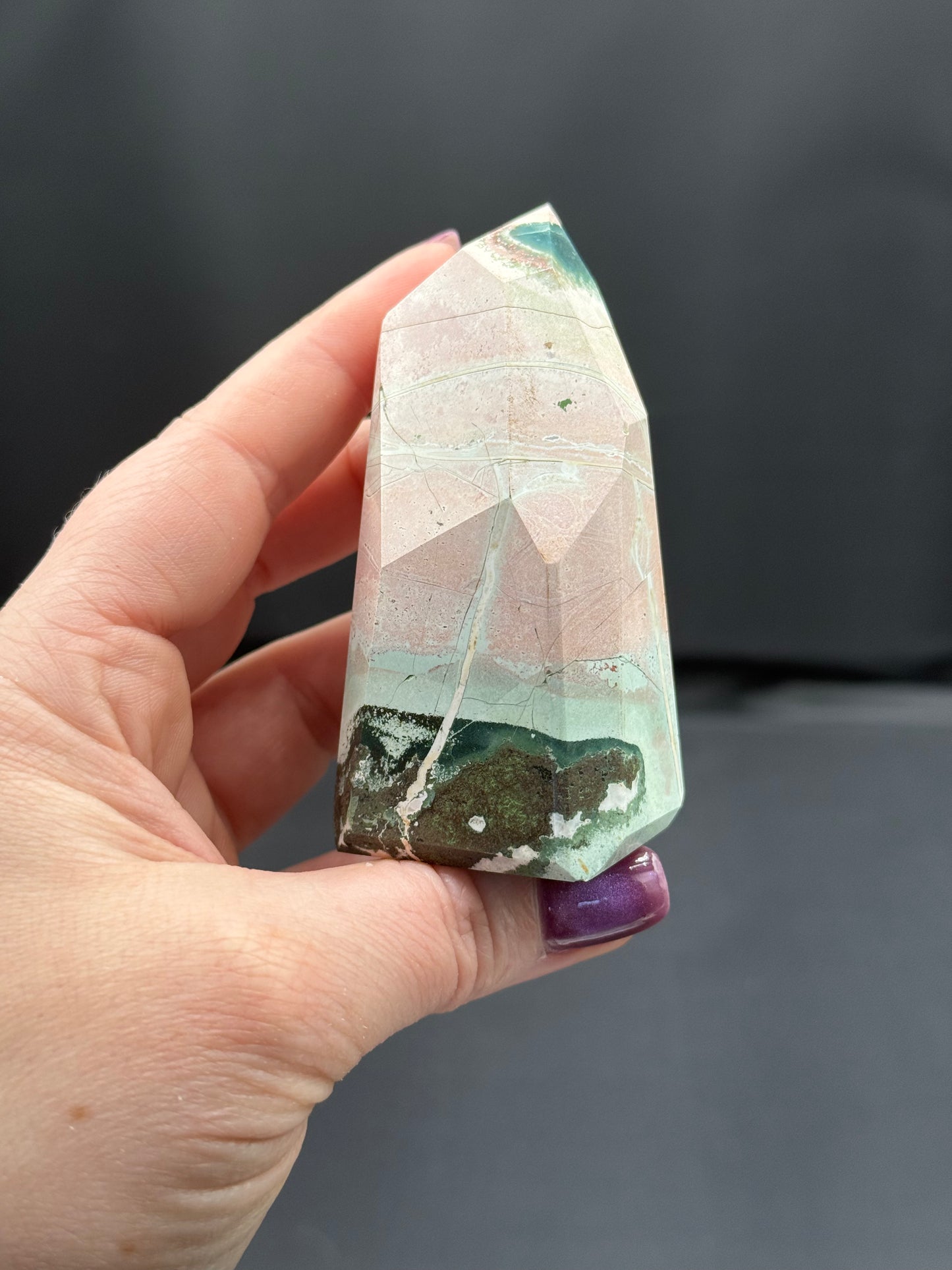 Unicorn Jasper Faceted Freeform’s