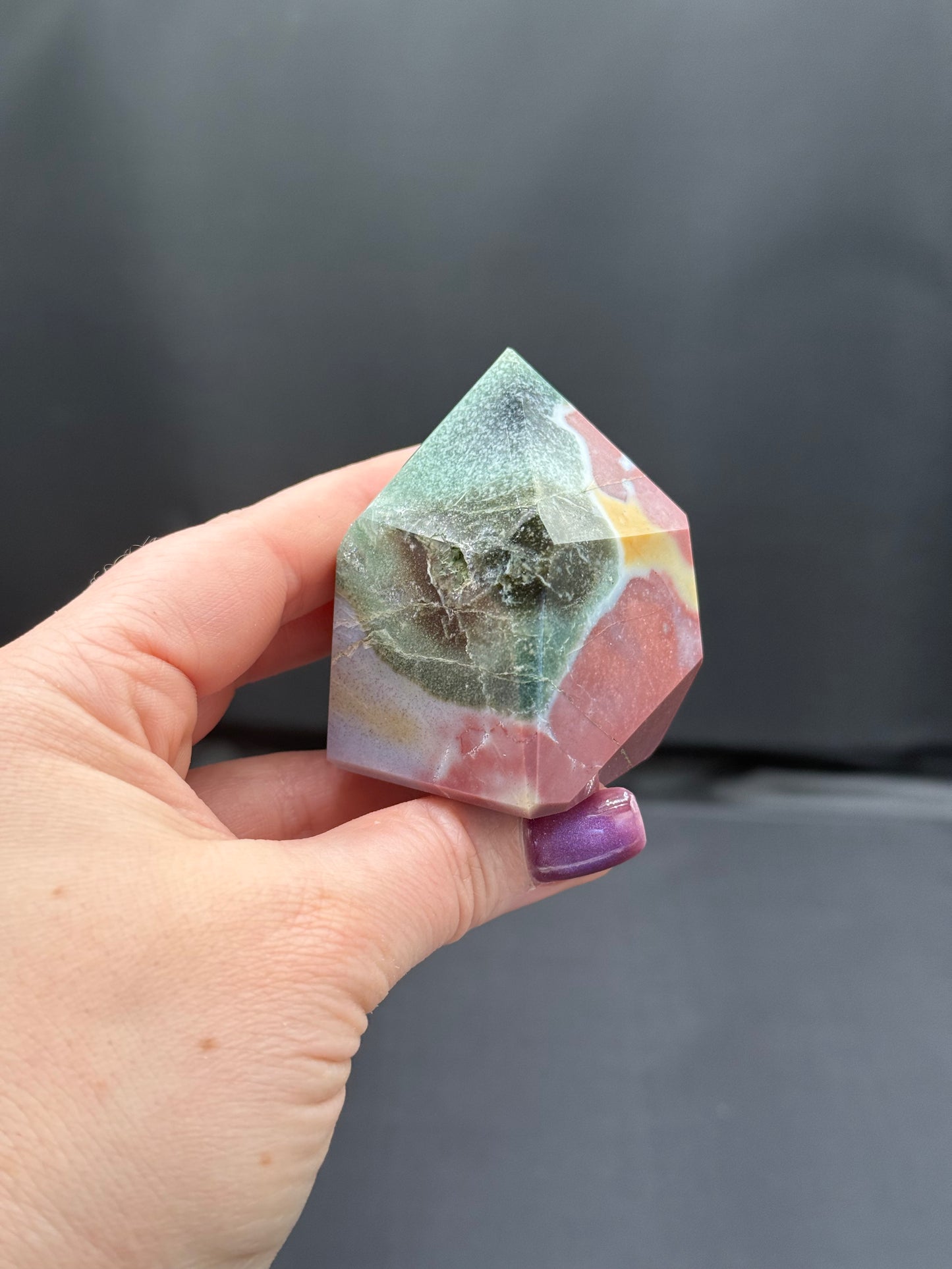 Unicorn Jasper Faceted Freeform’s