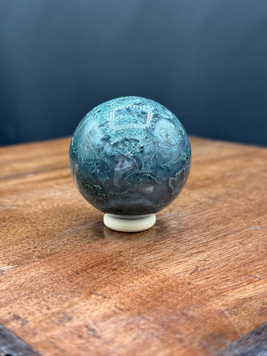 Moss Agate Spheres