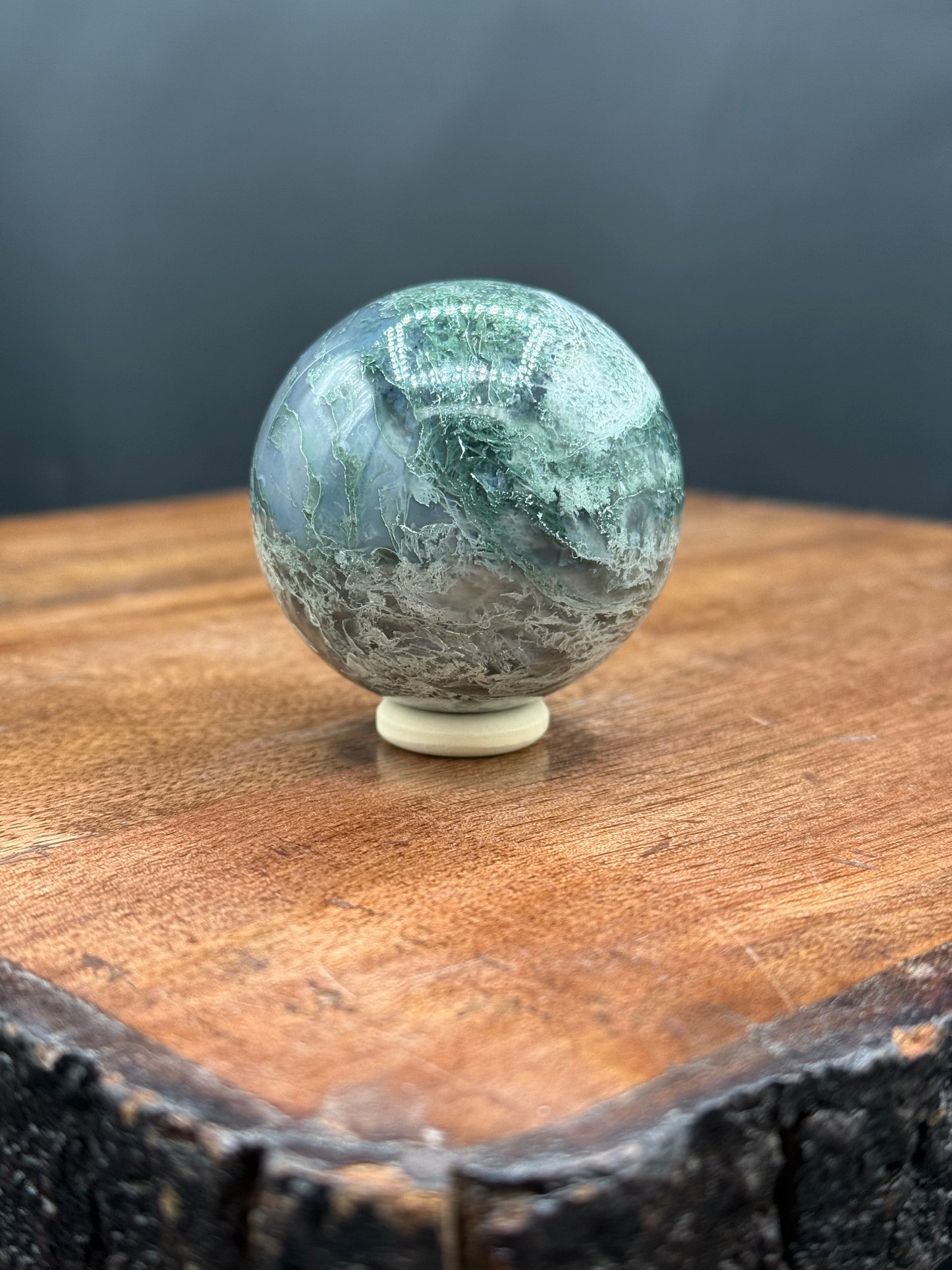 Moss Agate Spheres