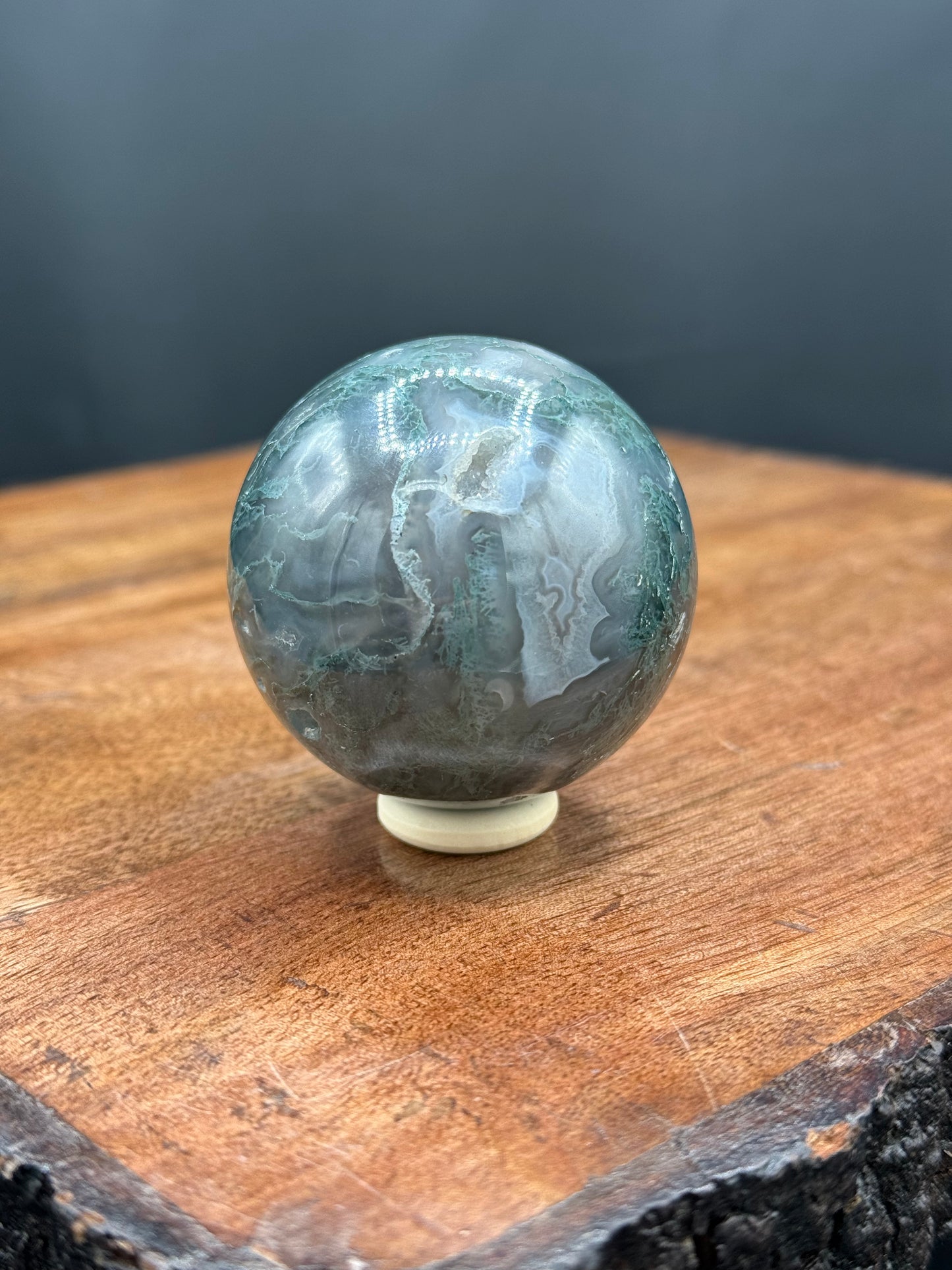Moss Agate Spheres