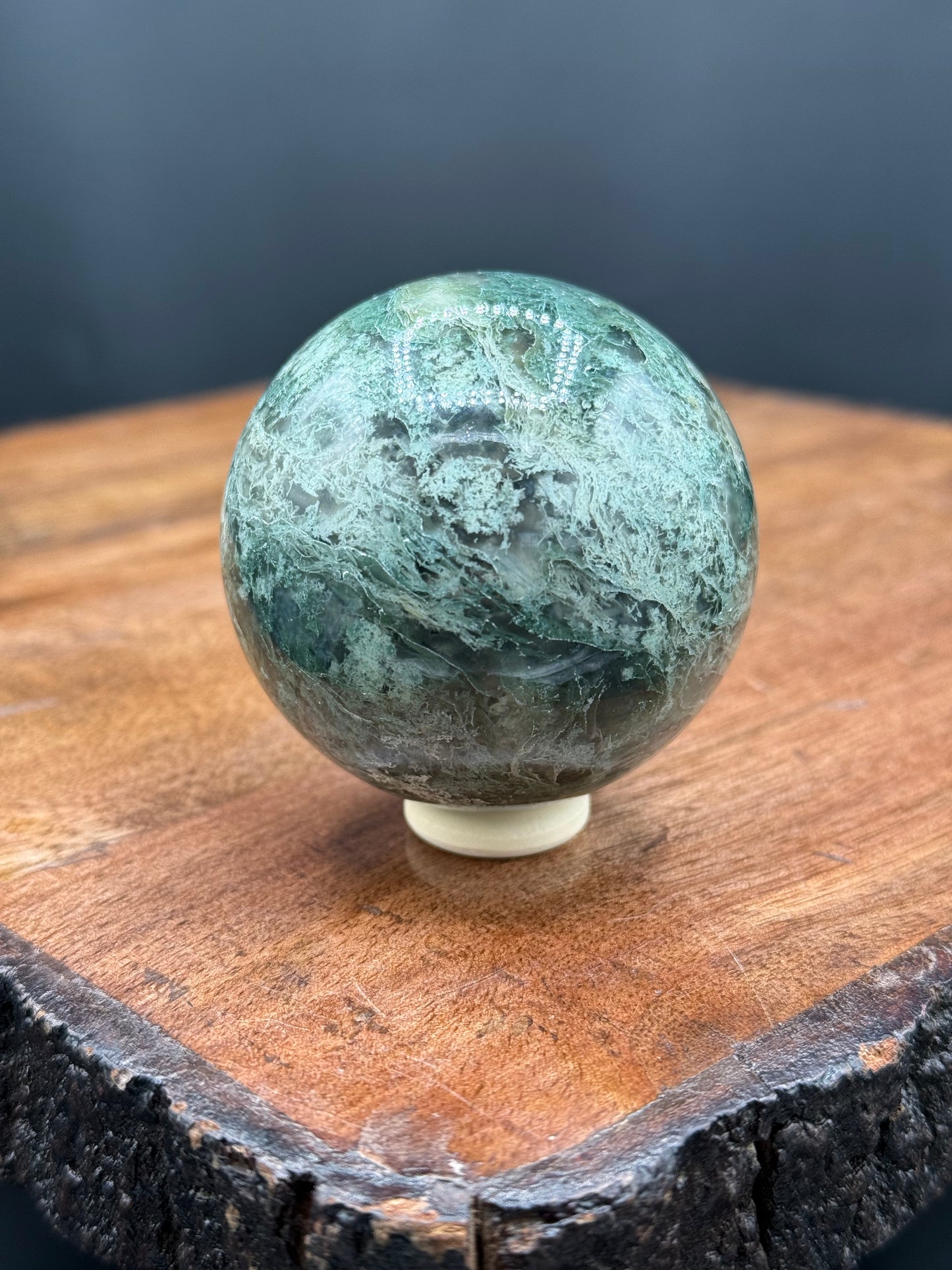 Moss Agate Spheres